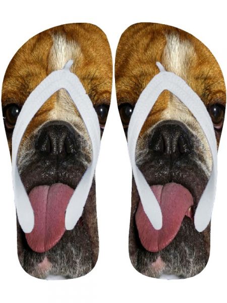 Chinelo Personalizado Bulldog