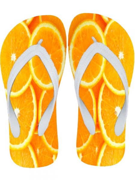 Chinelo Personalizado Orange